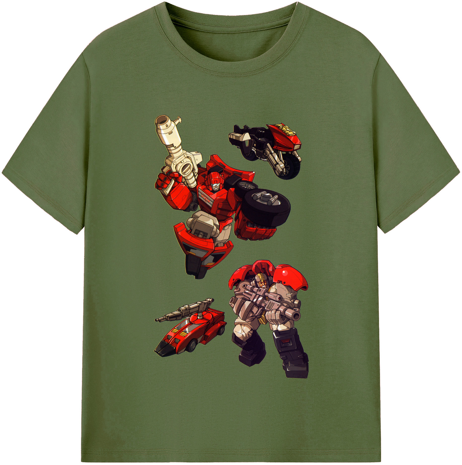 （画像用）  綿100％半袖Tシャツ（フロントプリント）